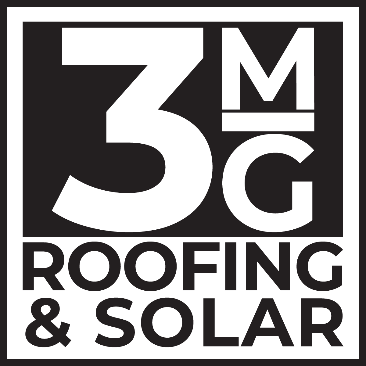 3MG Roofing & Solar Logo