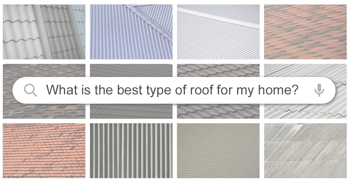 Best type of roof