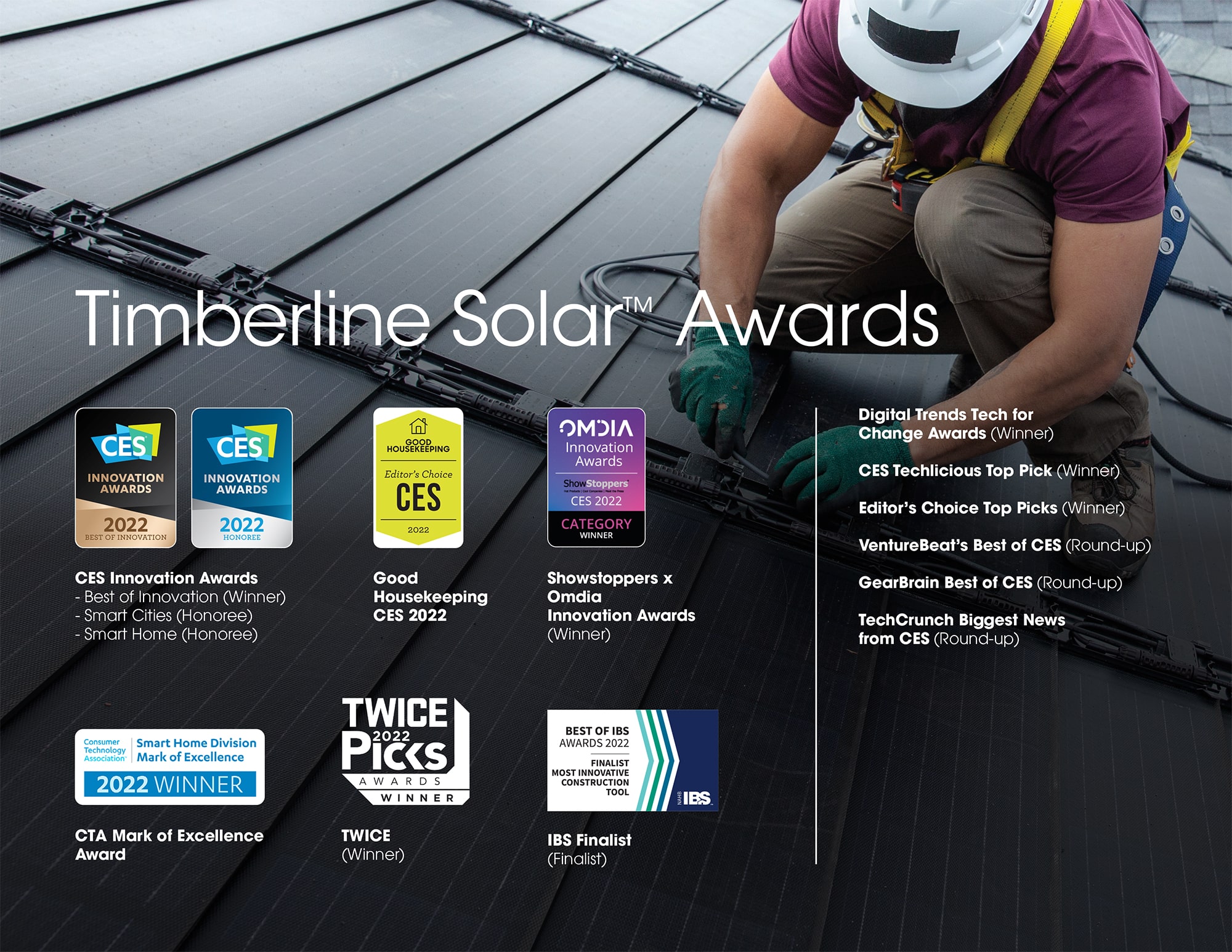 GAF Solar awards