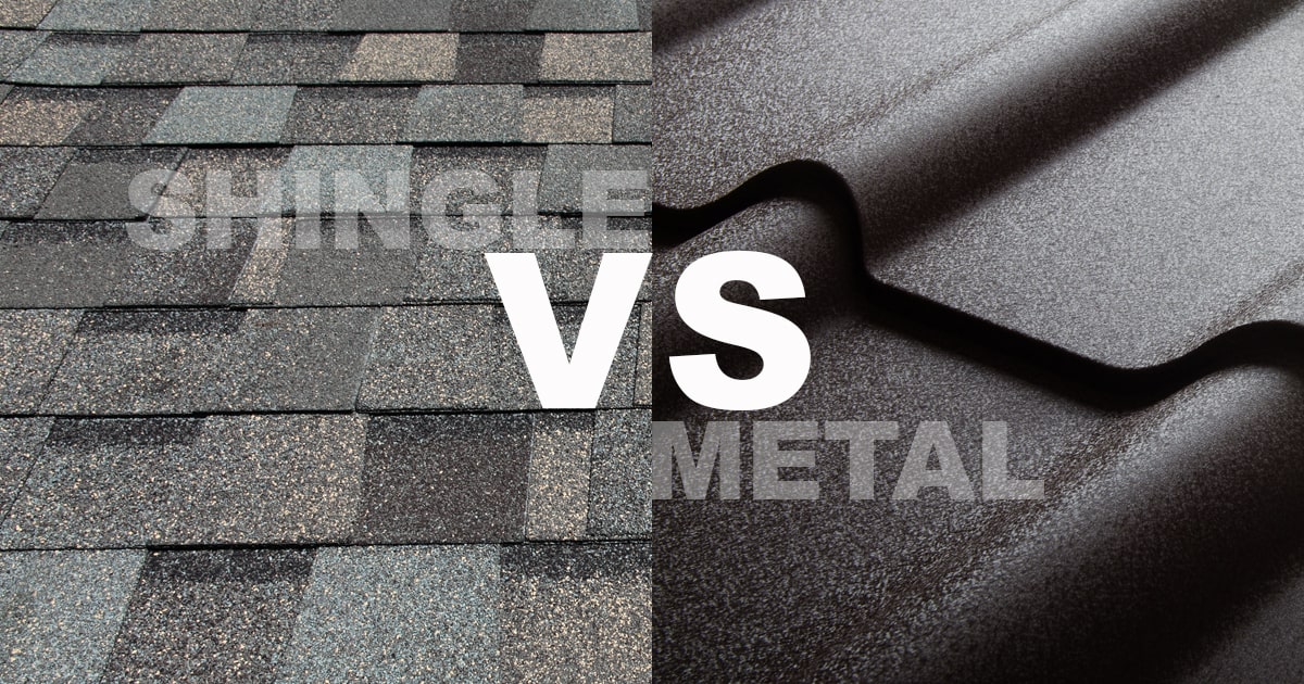 Shingle Vs Metal Roof