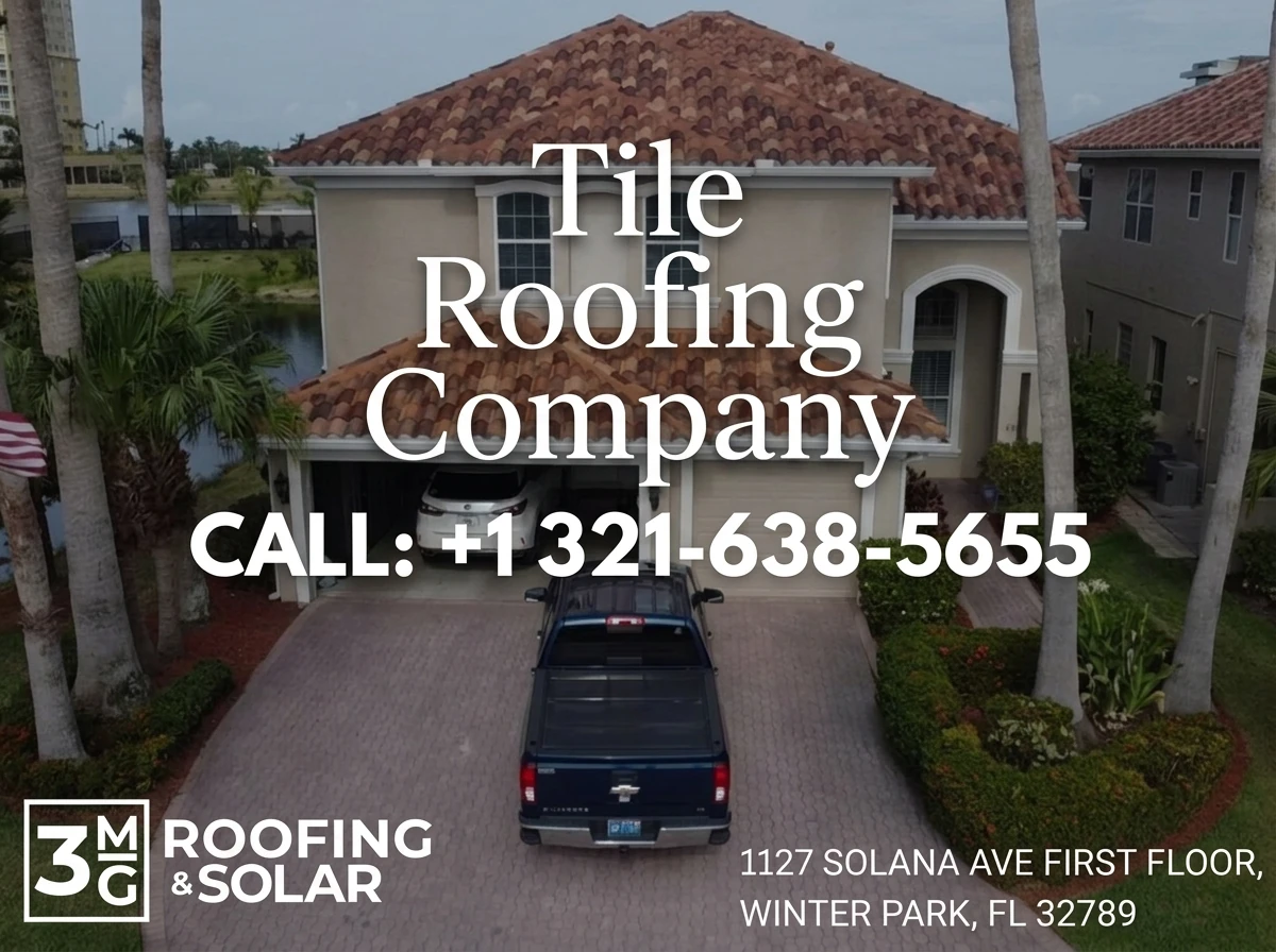 Tile roofing company installation in Central Florida in Baldwin Park, FL &mdash; 3MG Roofing & Solar