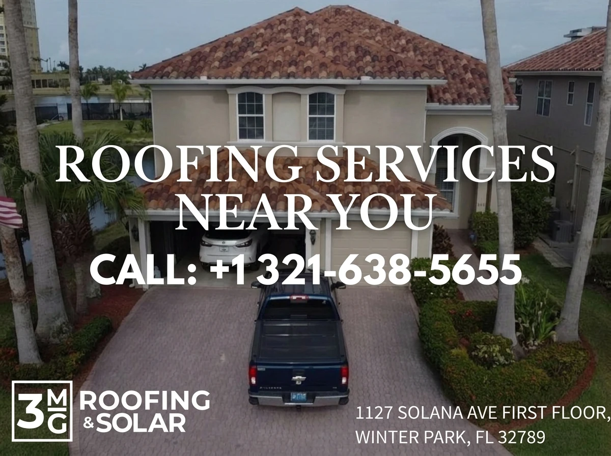 Roofing services available throughout the Orlando area in Oviedo, FL &mdash; 3MG Roofing & Solar