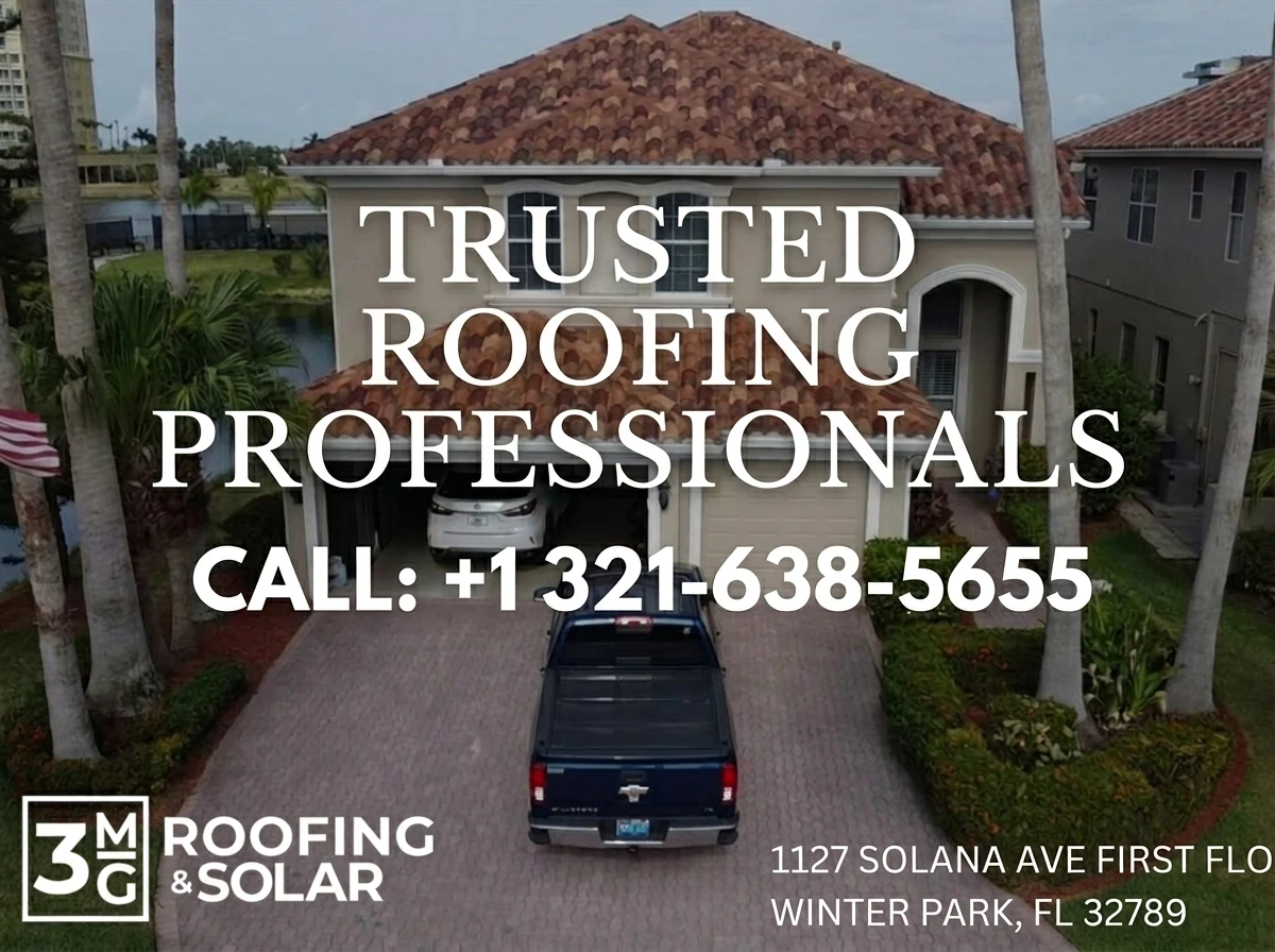 Trusted roofing professionals from 3MG Roofing & Solar in Celebration, FL &mdash; 3MG Roofing & Solar